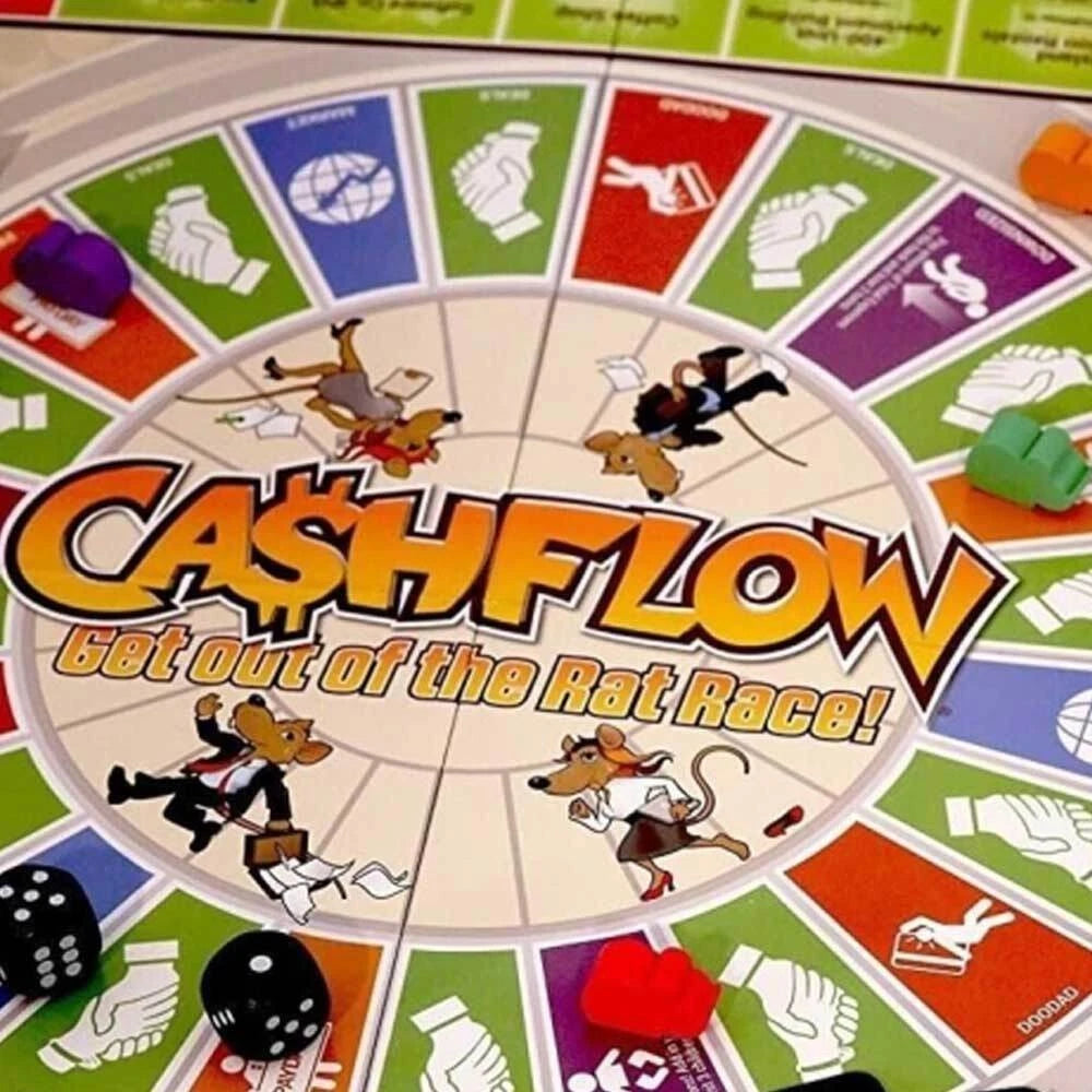 Cashflow Board Game, Rich Dad Investment Game Cashflow Board Game, Rich Dad Investment Game